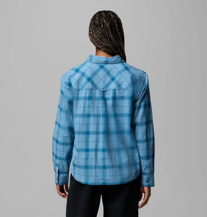 Women's Blue Point Creek Woven Long Sleeve Shirt