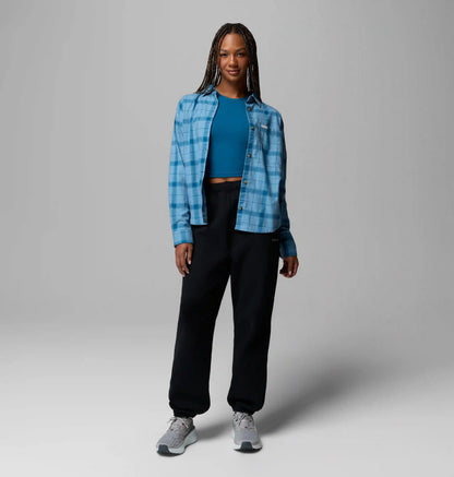 Women's Blue Point Creek Woven Long Sleeve Shirt
