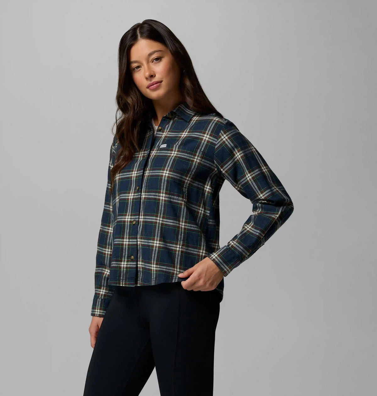 Women's Blue Point Creek Woven Long Sleeve Shirt