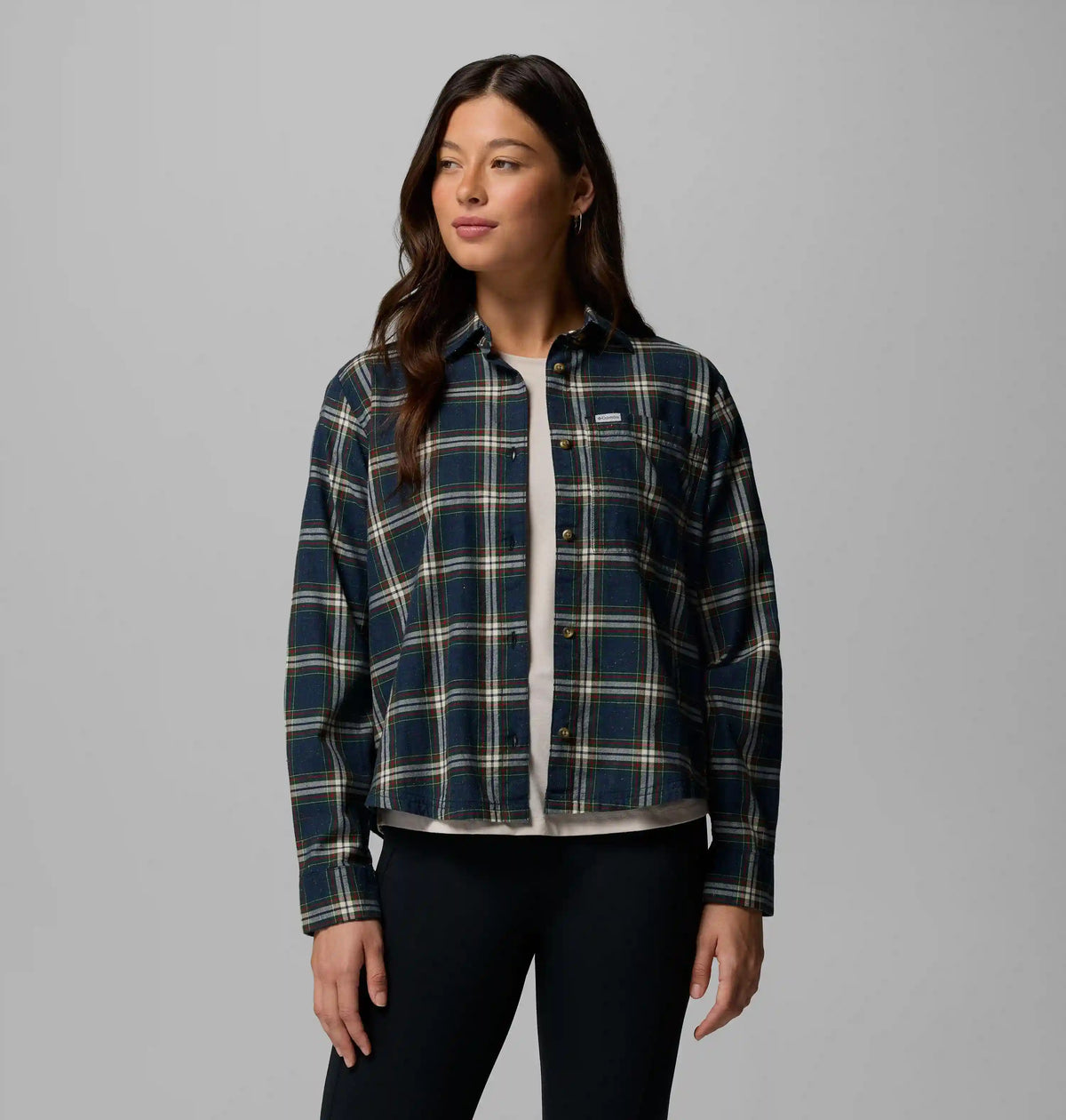 Women's Blue Point Creek Woven Long Sleeve Shirt
