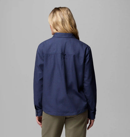 Women's Blue Point Creek Woven Long Sleeve Shirt