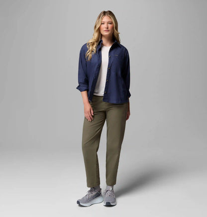 Women's Blue Point Creek Woven Long Sleeve Shirt