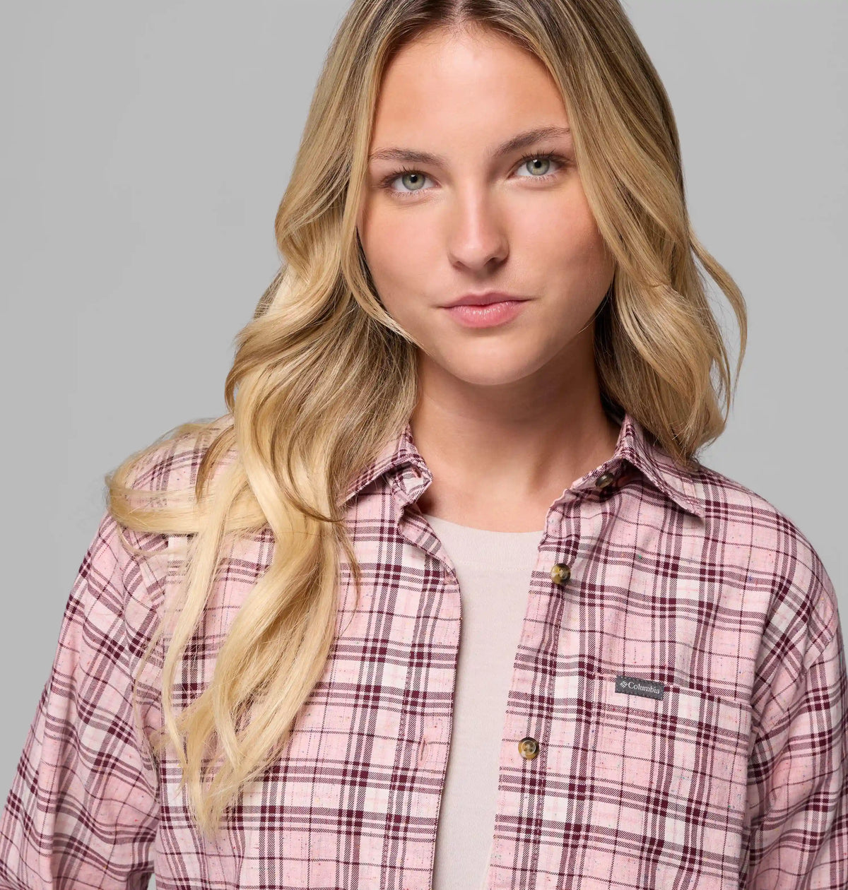 Women's Blue Point Creek Woven Long Sleeve Shirt
