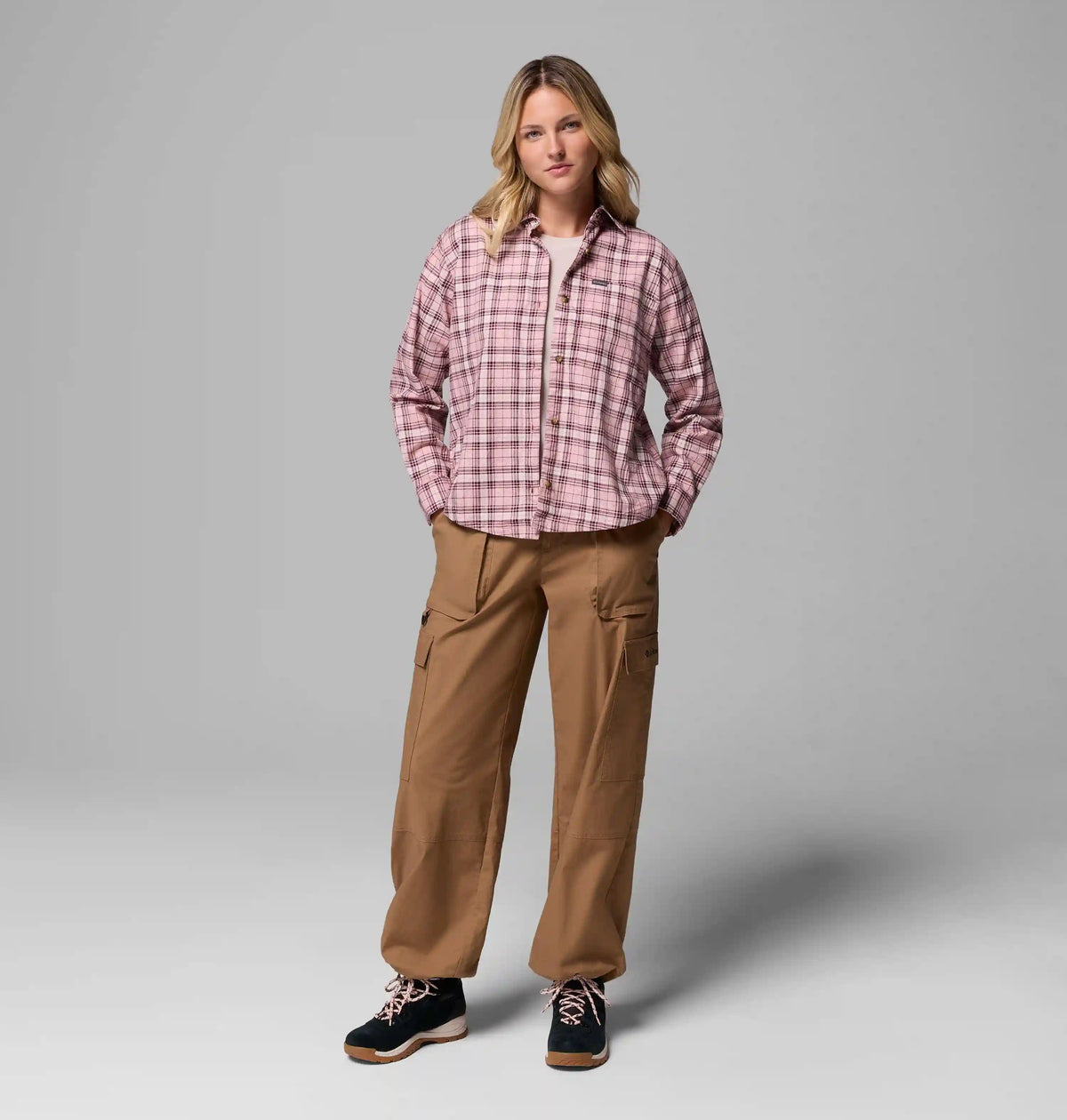 Women's Blue Point Creek Woven Long Sleeve Shirt