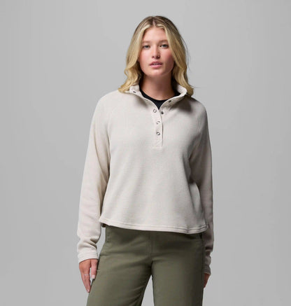 Women's Holly Hideaway Waffle Half Snap Shirt