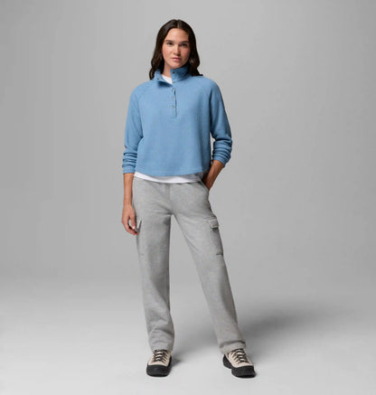 Women's Holly Hideaway Waffle Half Snap Shirt