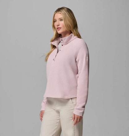 Women's Holly Hideaway Waffle Half Snap Shirt