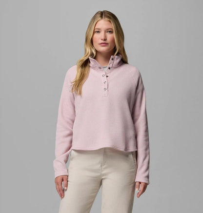 Women's Holly Hideaway Waffle Half Snap Shirt