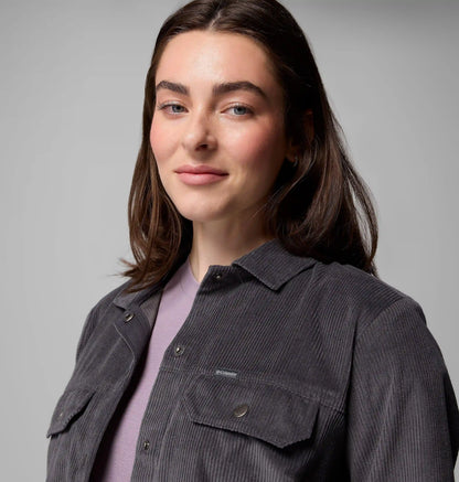 Women's Blue Point Creek Short Corduroy Shirt Jacket