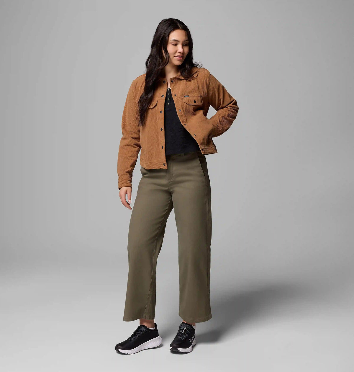 Women's Blue Point Creek Short Corduroy Shirt Jacket