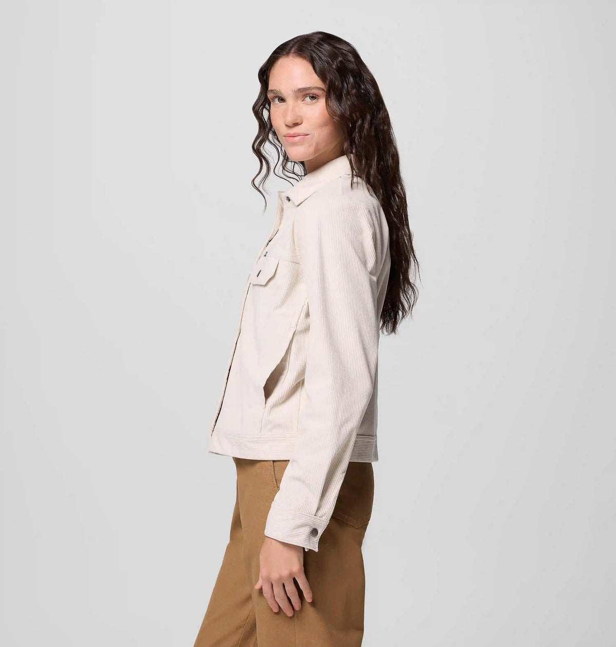 Women's Blue Point Creek Short Corduroy Shirt Jacket