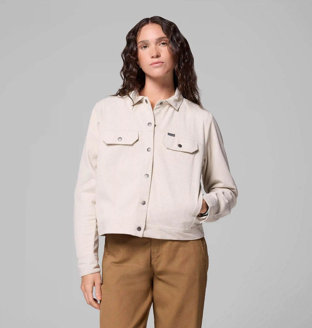 Women's Blue Point Creek Short Corduroy Shirt Jacket