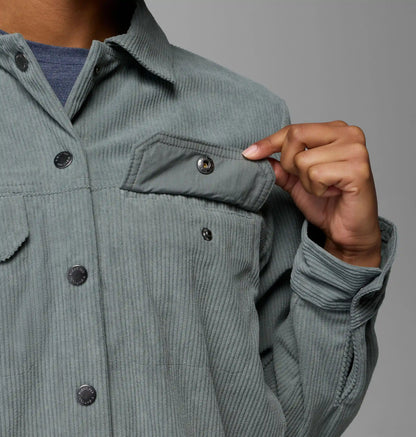 Women's Blue Point Creek Short Corduroy Shirt Jacket