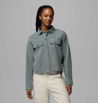 Women's Blue Point Creek Short Corduroy Shirt Jacket