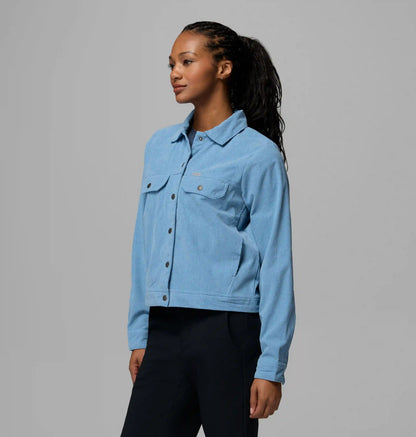 Women's Blue Point Creek Short Corduroy Shirt Jacket