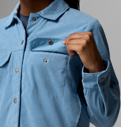 Women's Blue Point Creek Short Corduroy Shirt Jacket