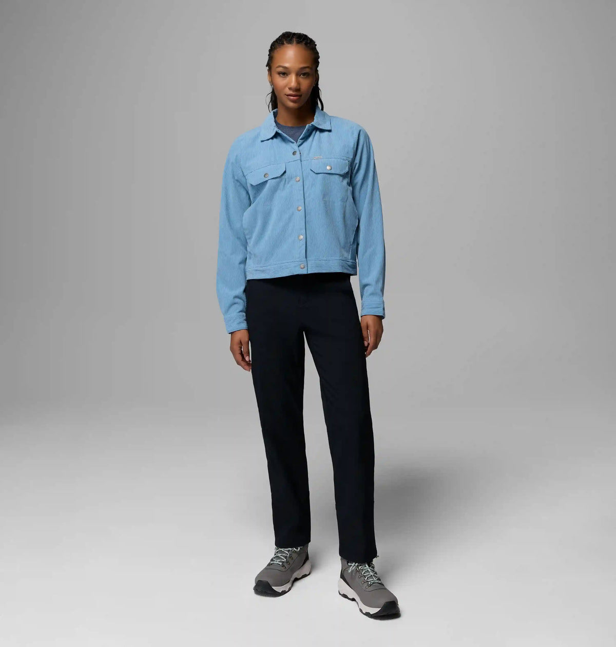 Women's Blue Point Creek Short Corduroy Shirt Jacket