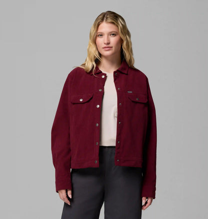 Women's Blue Point Creek Short Corduroy Shirt Jacket