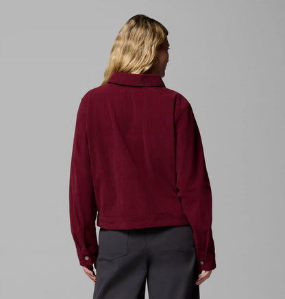 Women's Blue Point Creek Short Corduroy Shirt Jacket