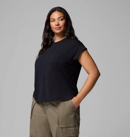 Women's Daniela Falls Short Sleeve Shirt - Plus Size