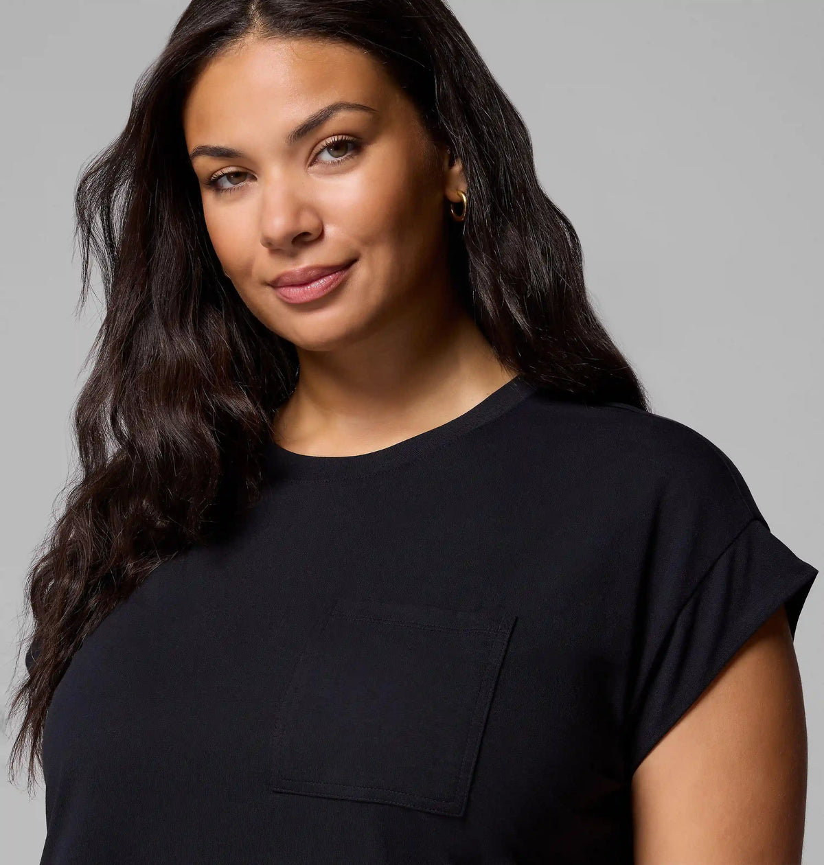 Women's Daniela Falls Short Sleeve Shirt - Plus Size