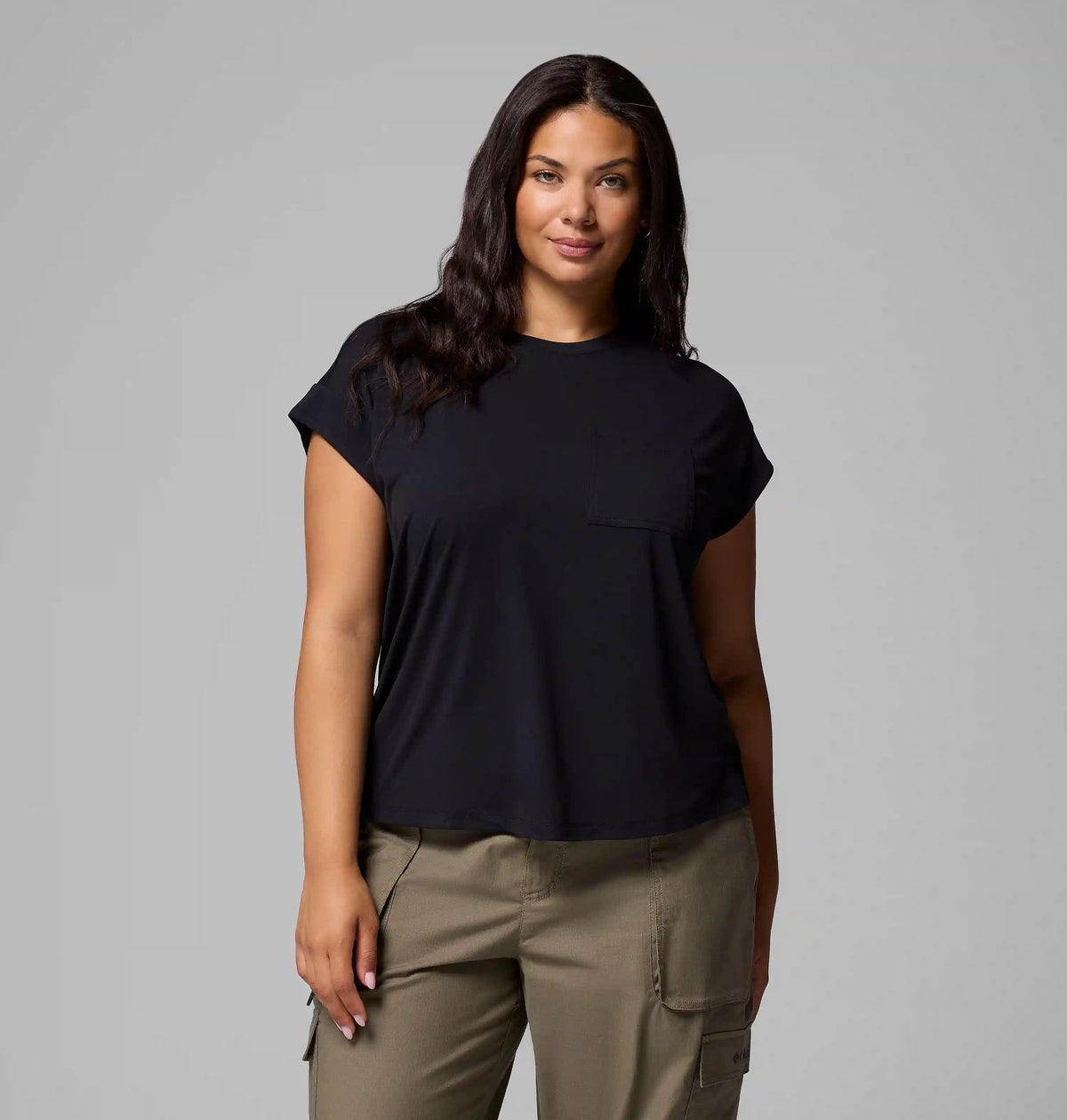 Women's Daniela Falls Short Sleeve Shirt - Plus Size