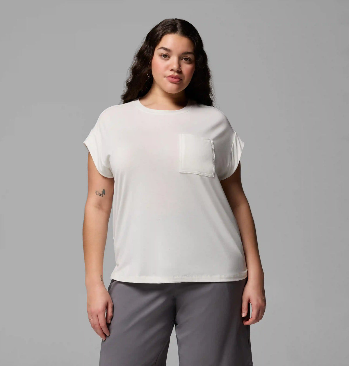 Women's Daniela Falls Short Sleeve Shirt - Plus Size