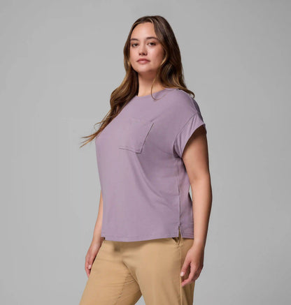Women's Daniela Falls Short Sleeve Shirt - Plus Size