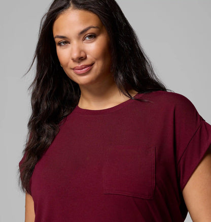 Women's Daniela Falls Short Sleeve Shirt - Plus Size