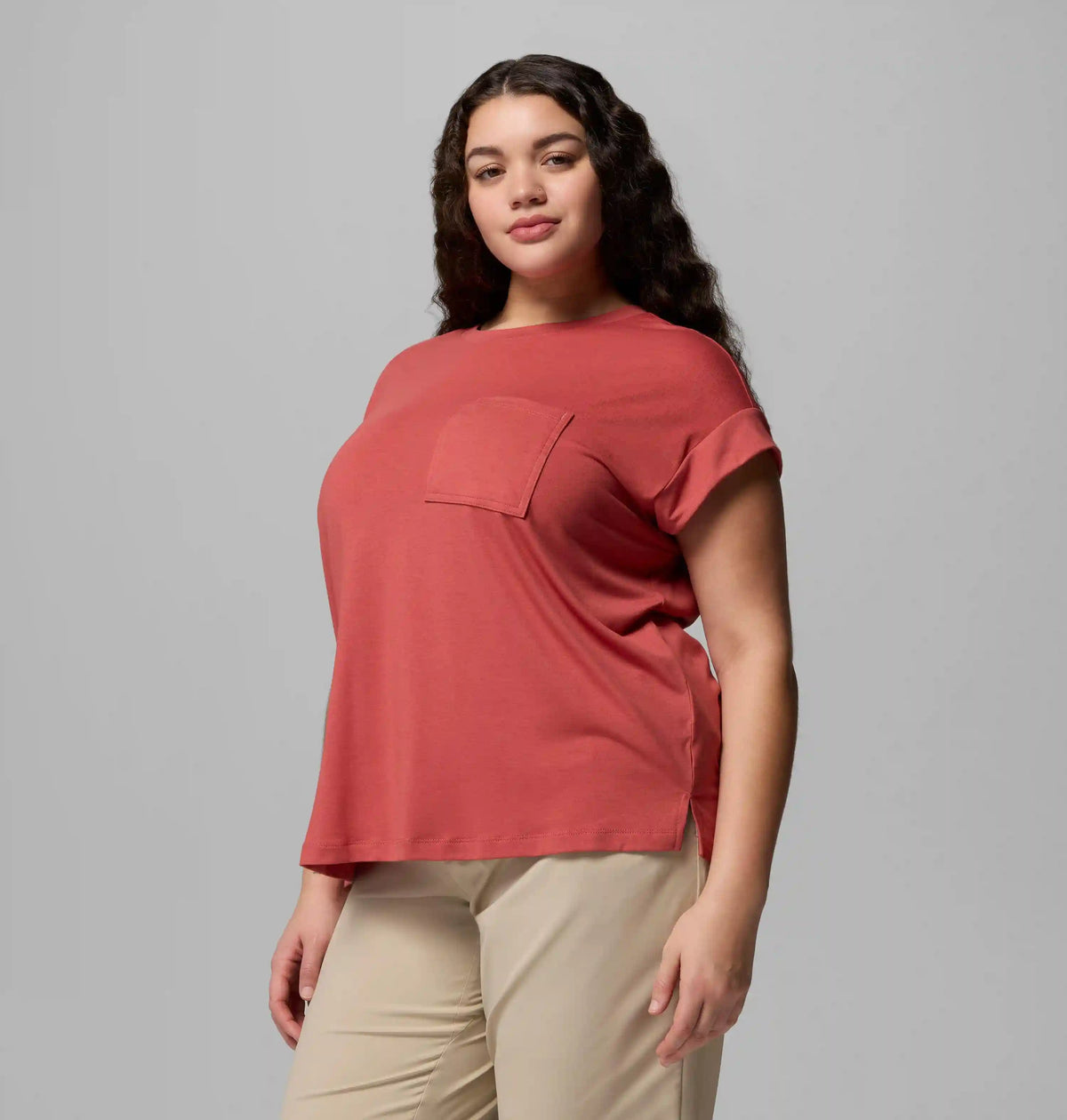 Women's Daniela Falls Short Sleeve Shirt - Plus Size