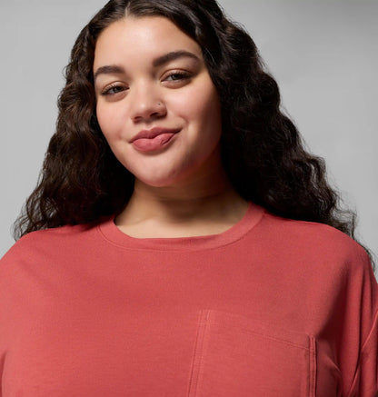 Women's Daniela Falls Short Sleeve Shirt - Plus Size