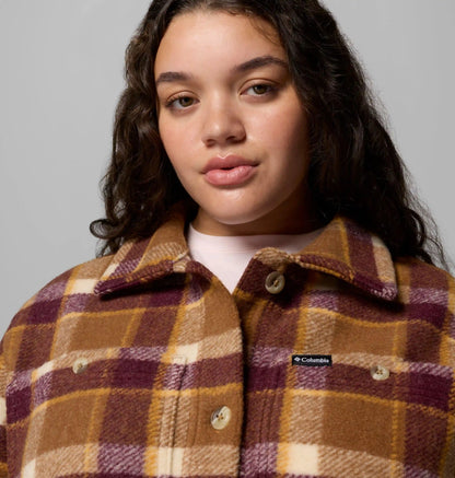 Women's Wildest Venture Long Fleece Coat - Plus Size