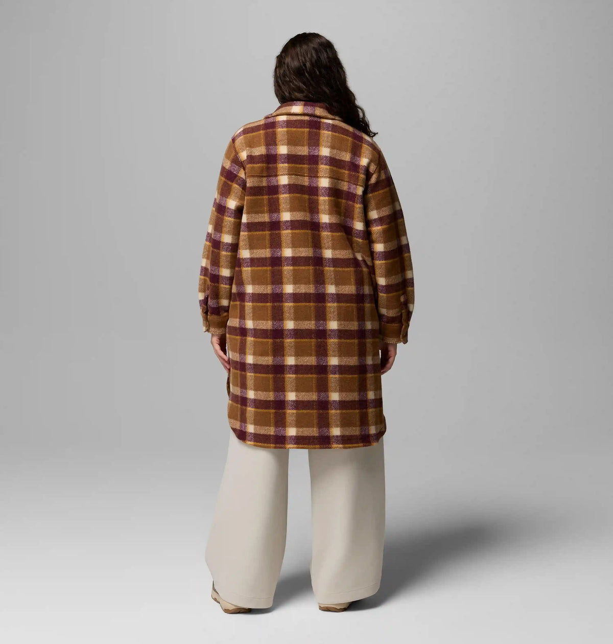 Women's Wildest Venture Long Fleece Coat - Plus Size