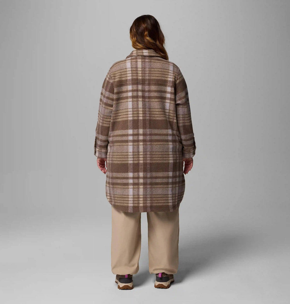 Women's Wildest Venture Long Fleece Coat - Plus Size