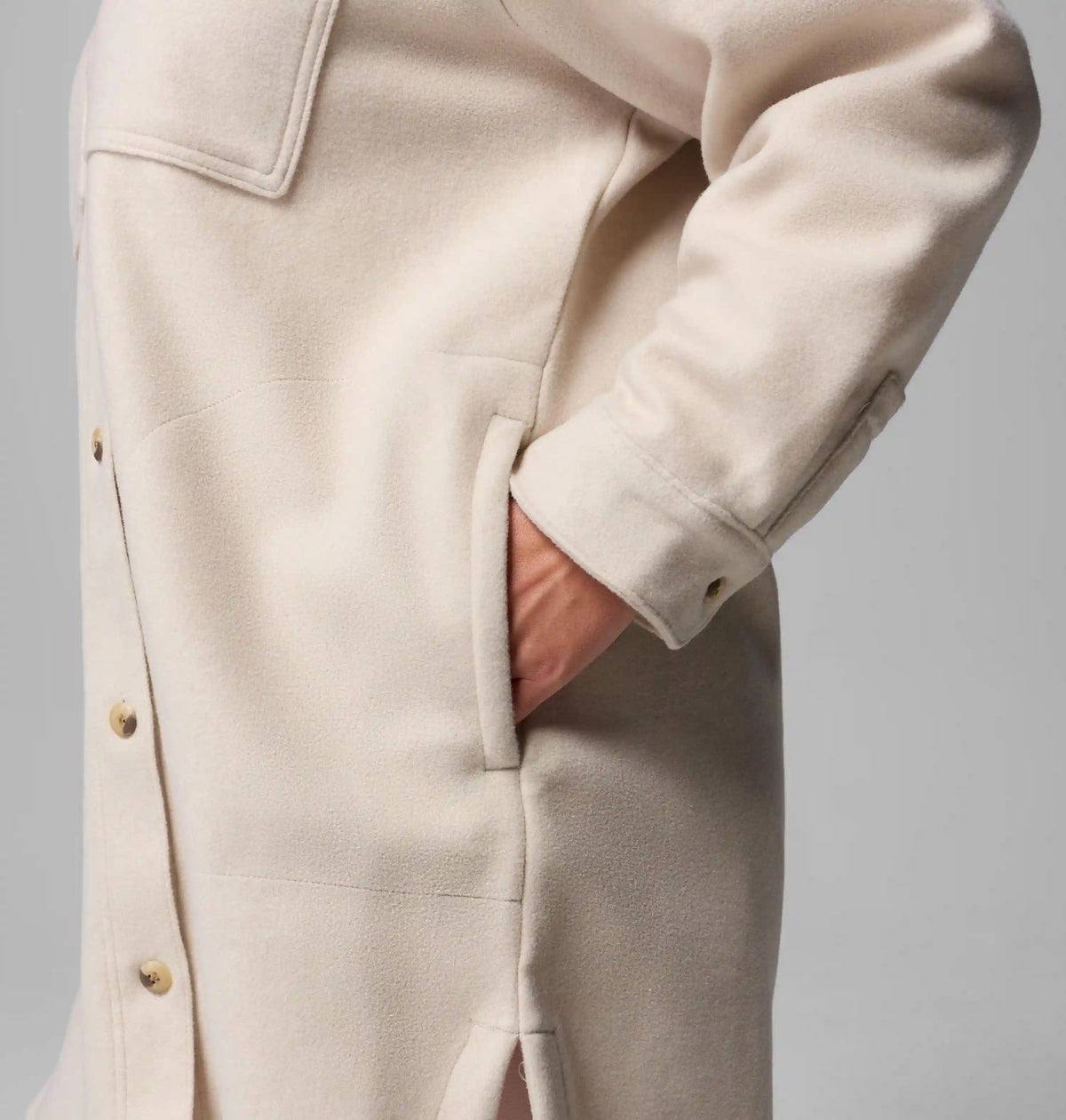Women's Wildest Venture Long Fleece Coat - Plus Size