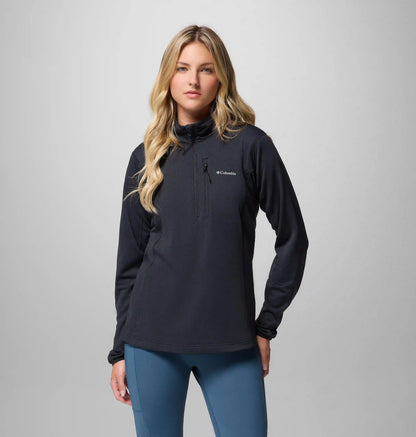 Women's Essential Hike Grid Fleece Half Zip Jacket
