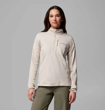 Women's Essential Hike Grid Fleece Half Zip Jacket