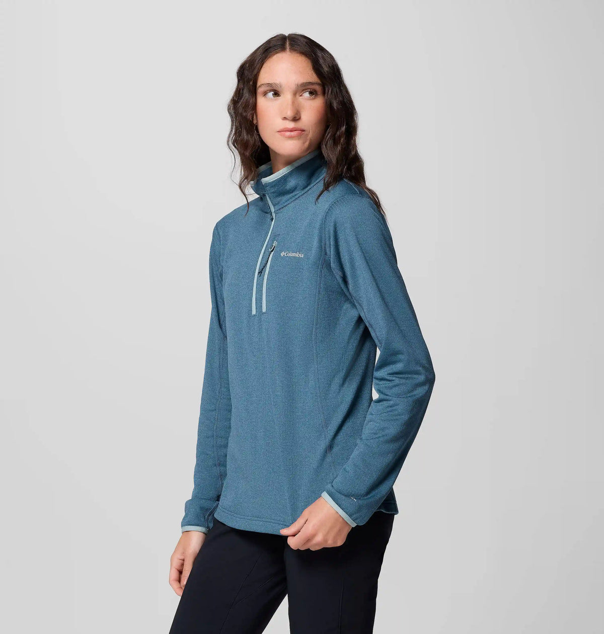 Women's Essential Hike Grid Fleece Half Zip Jacket