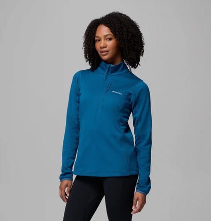Women's Essential Hike Grid Fleece Half Zip Jacket