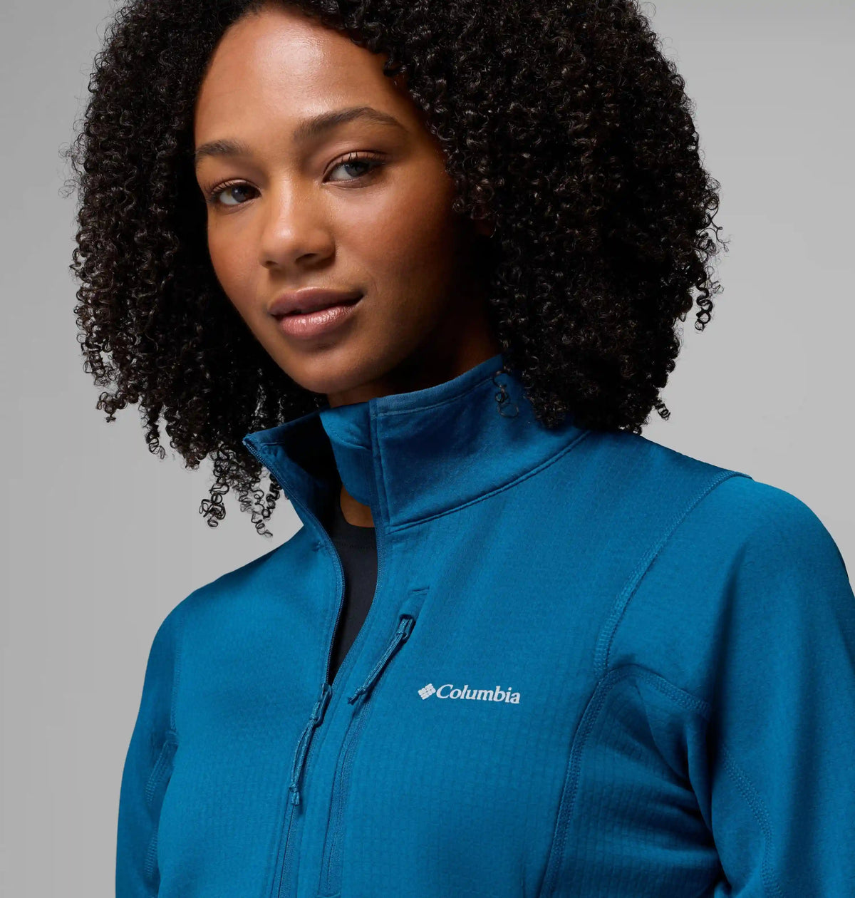 Women's Essential Hike Grid Fleece Half Zip Jacket