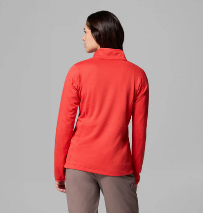 Women's Essential Hike Grid Fleece Half Zip Jacket