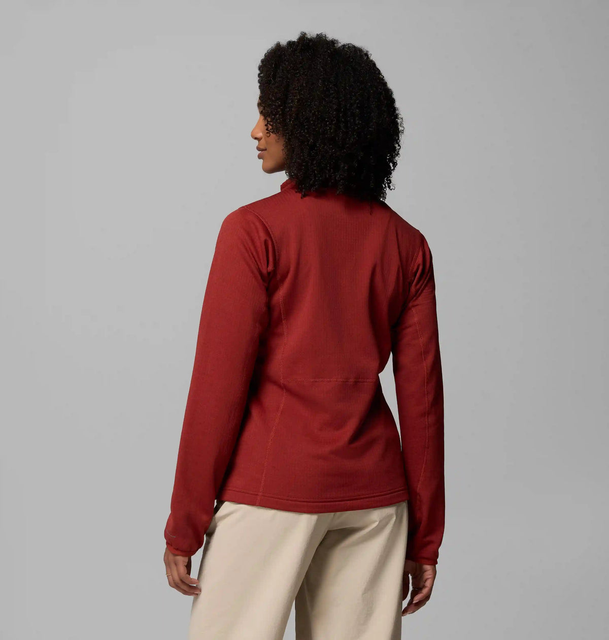 Women's Essential Hike Grid Fleece Half Zip Jacket