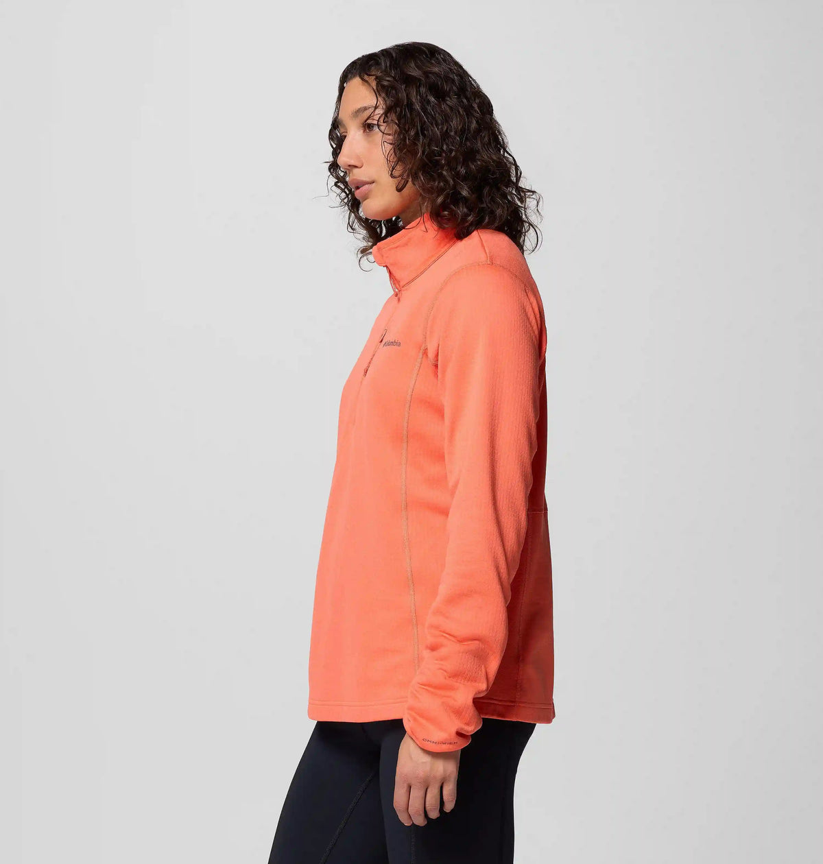 Women's Essential Hike Grid Fleece Half Zip Jacket