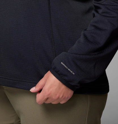 Women's Essential Hike Grid Fleece Half Zip Jacket - Plus Size