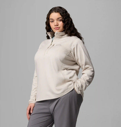 Women's Essential Hike Grid Fleece Half Zip Jacket - Plus Size
