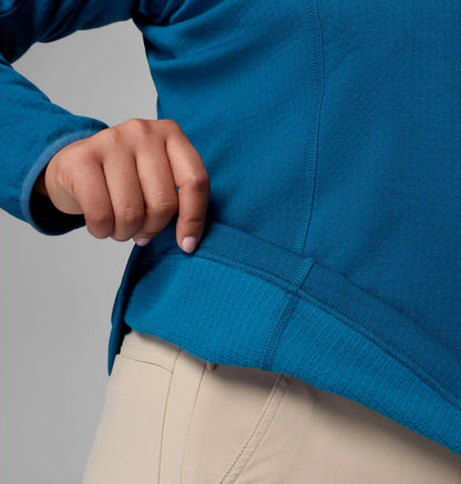 Women's Essential Hike Grid Fleece Half Zip Jacket - Plus Size
