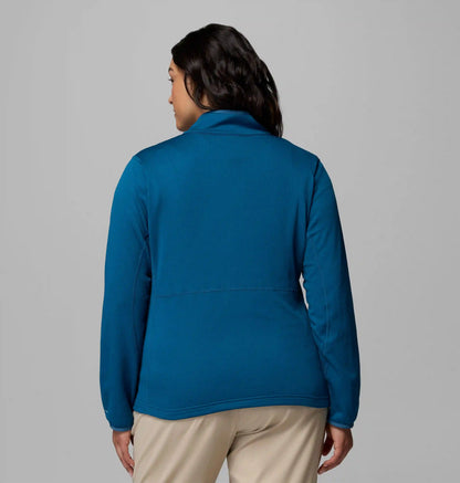 Women's Essential Hike Grid Fleece Half Zip Jacket - Plus Size