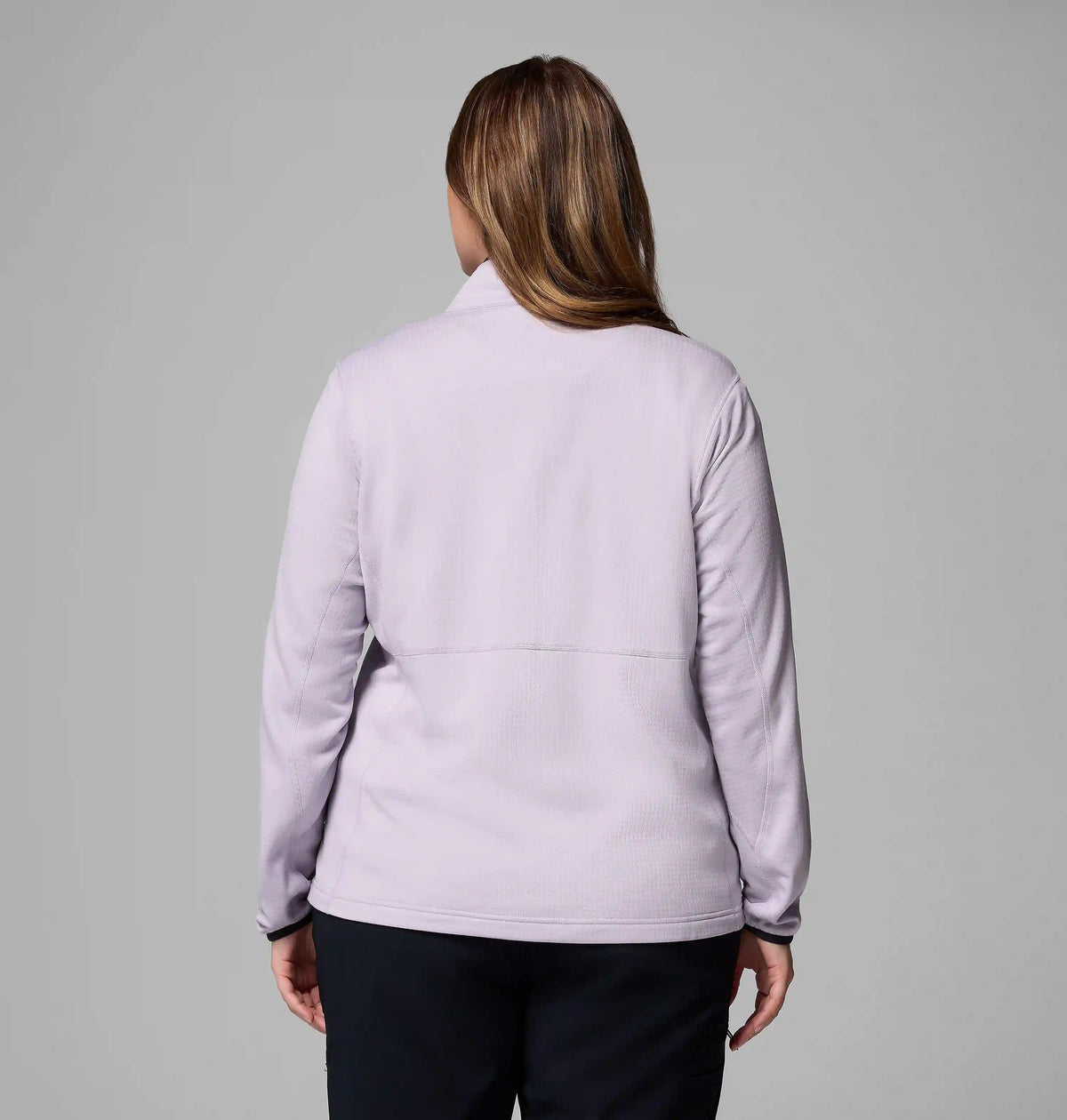 Women's Essential Hike Grid Fleece Half Zip Jacket - Plus Size