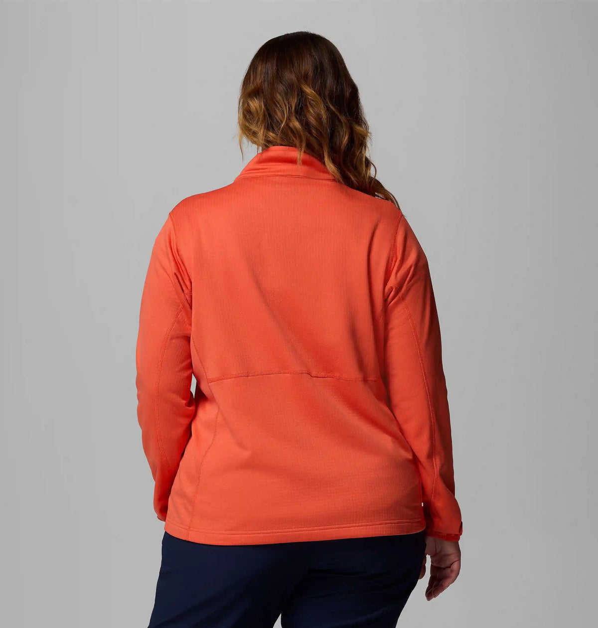 Women's Essential Hike Grid Fleece Half Zip Jacket - Plus Size