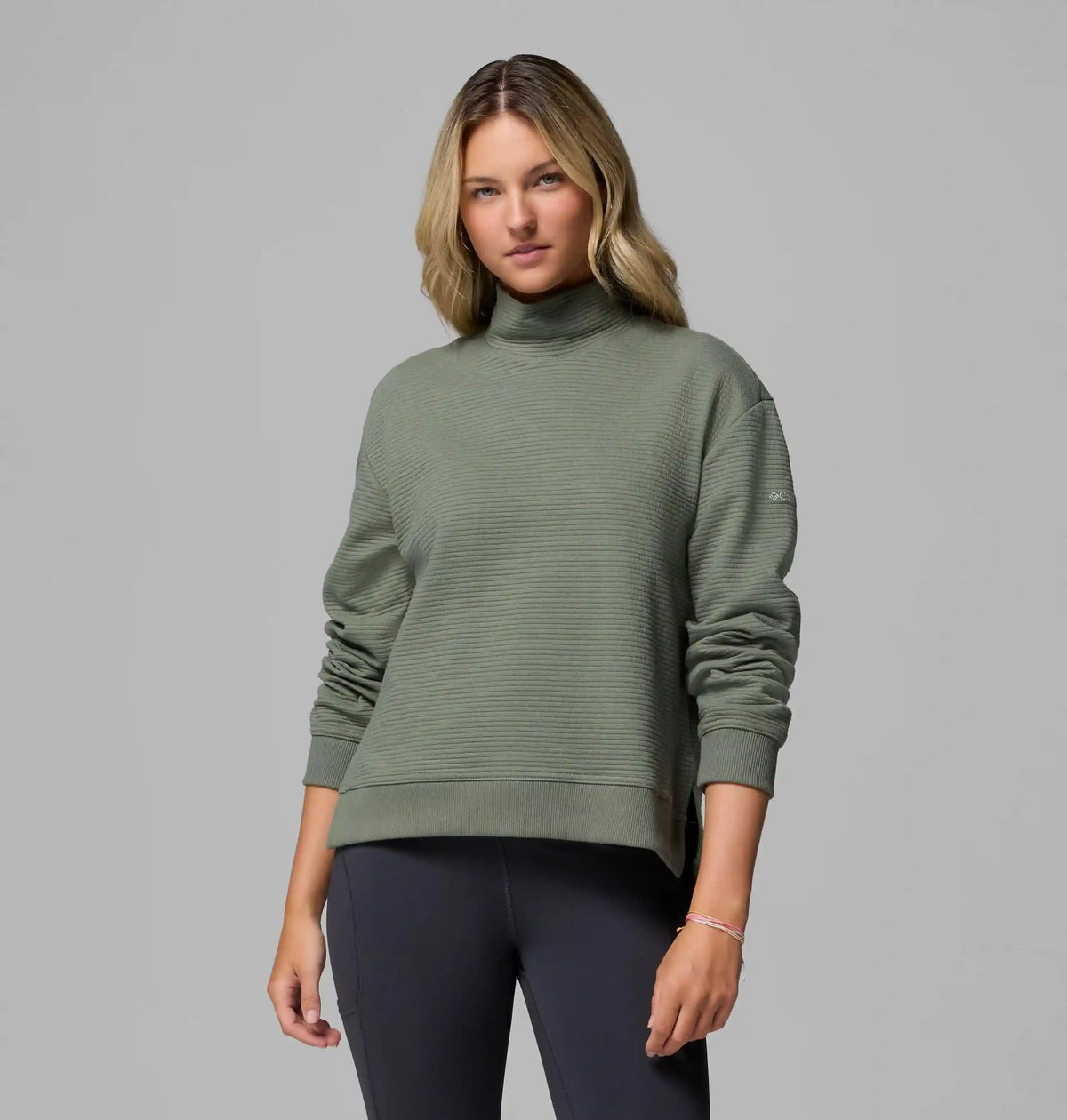 Women's PFG Open Water Mock Neck Long Sleeve Shirt